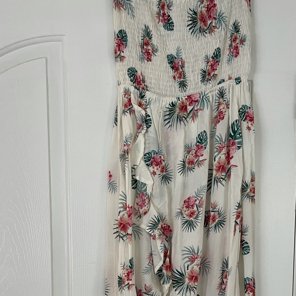 Salty lemon dress strapless small Brand new with tags